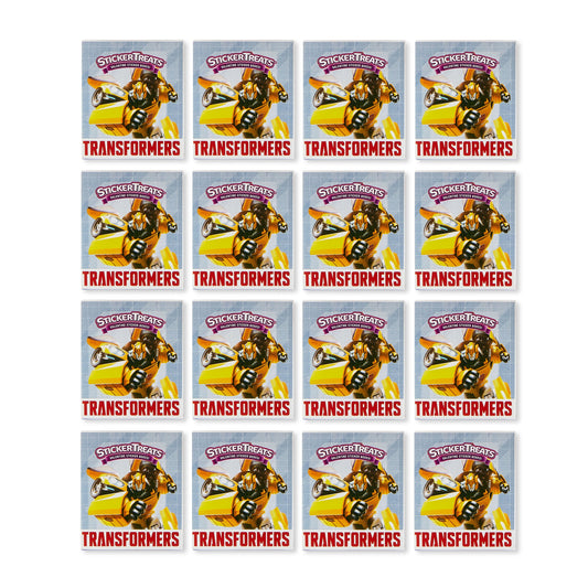Transformer Sticker Treats, ValentineS Day, Party Favors, Greeting Card Set, Paper, 16 Count