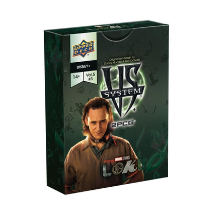 Upper Deck VS System 2PVG: Marvel Loki Card Game, Multi-Color, Model 98529, Cardstock Material
