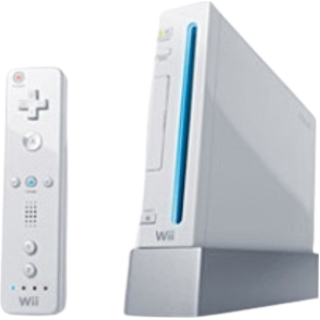 White Nintendo Wii (GameCube Compatible) (Refurbished)