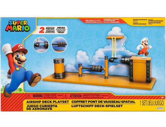 World Of Nintendo 2 1/2-Inch Airship Deck Playset