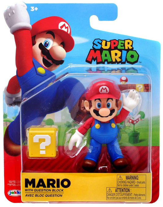 World Of Nintendo Wave 16 Super Mario Action Figure (Question Block)