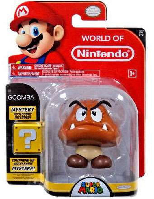 World Of Nintendo Wave 17 Goomba Action Figure (Question Block)