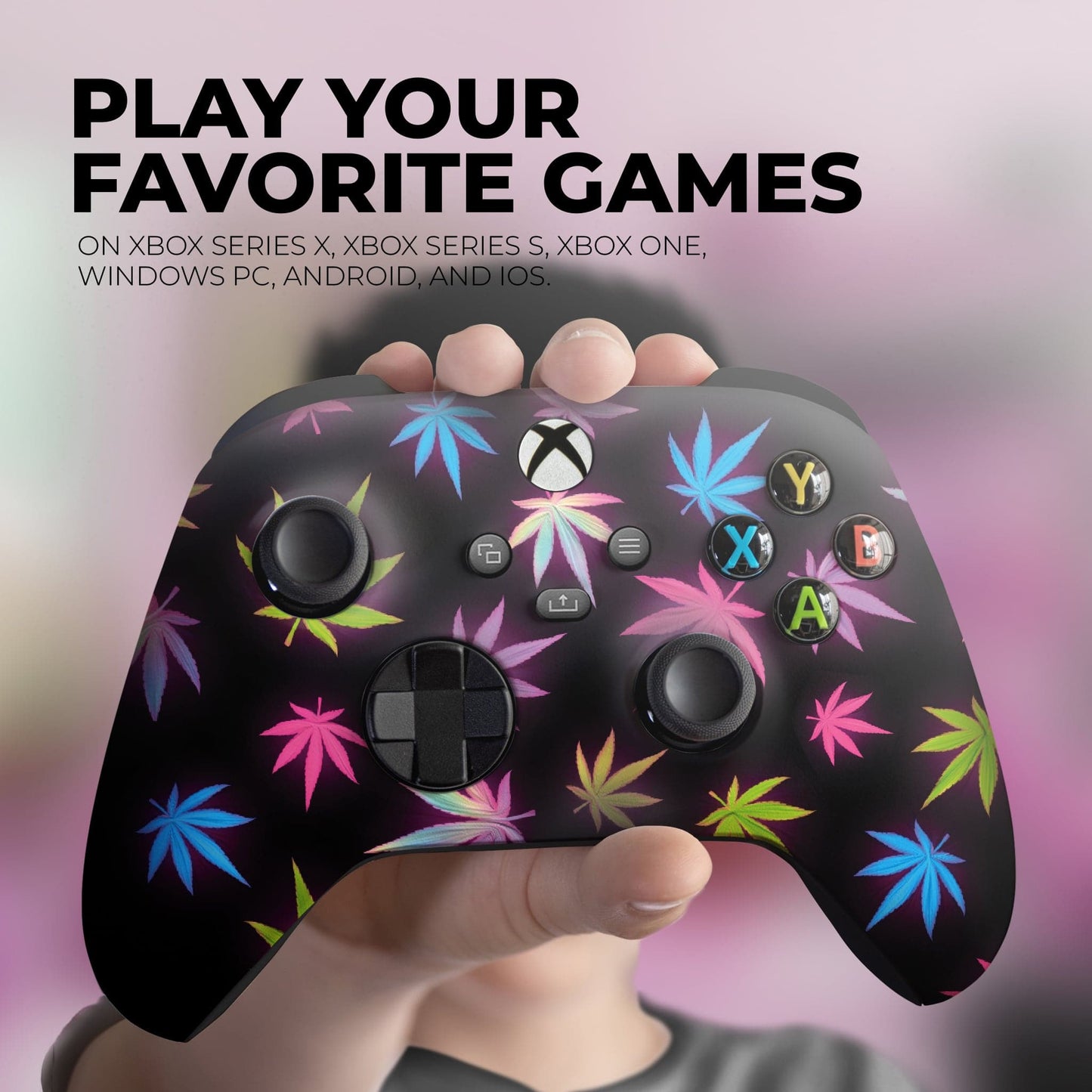 Neon Weed Xbox Series X/S Controller