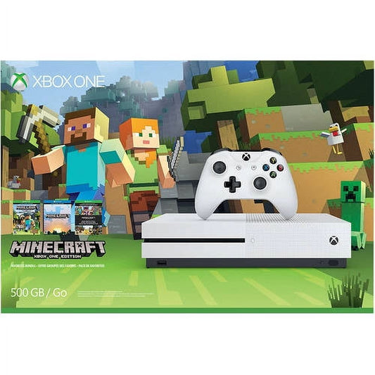 Xbox One S 500Gb Console With Minecraft (Xbox One)