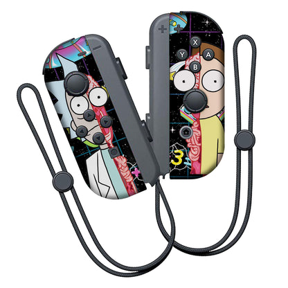 R&M Halloween Nintendo Switch Joycons