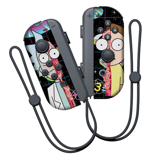 R&M Halloween Nintendo Switch Joycons