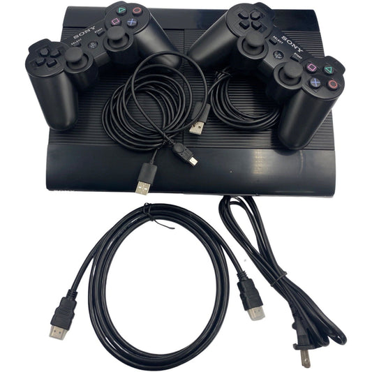 PlayStation 3 Super Slim Console (2 Controllers)