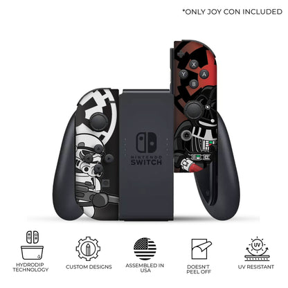Lego Starwars Nintendo Switch Joycons with Advanced Permanent Hydro-Dip Technology