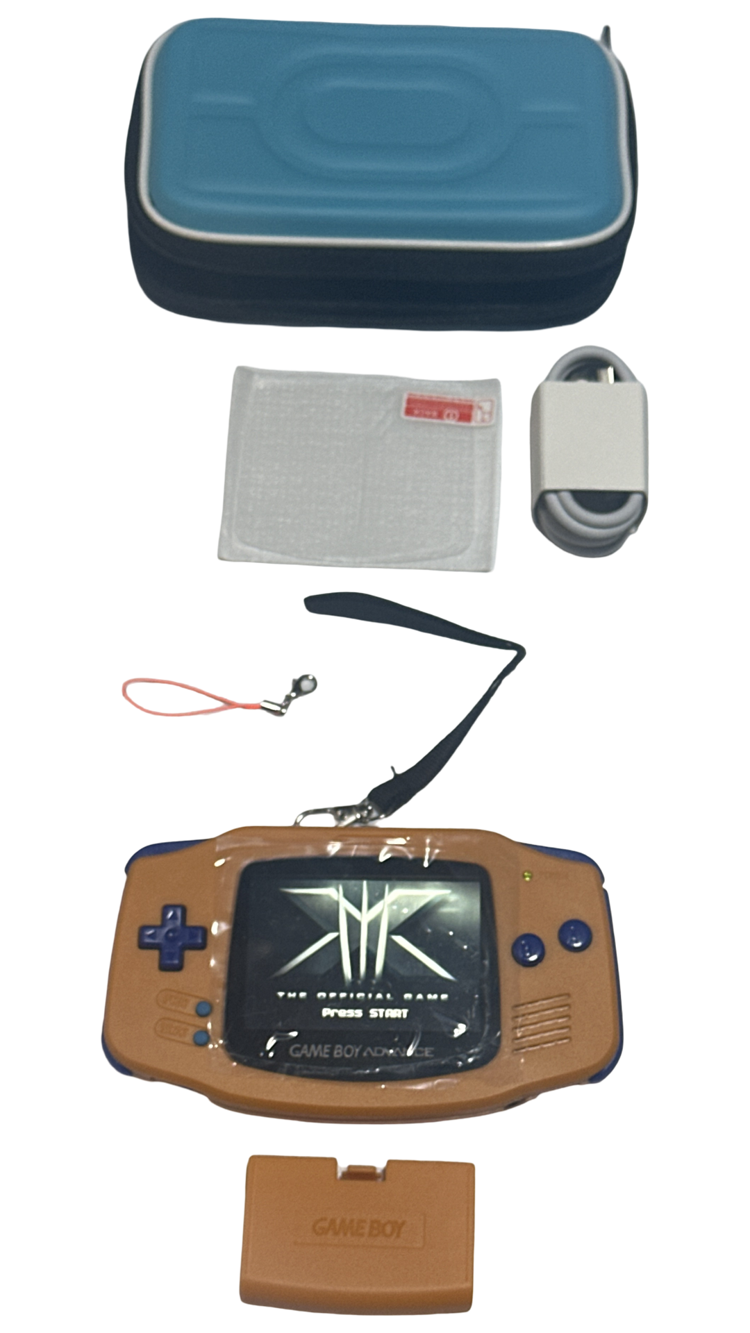MODDED ORANGE GBA V2 Premium - GameBoy Advance